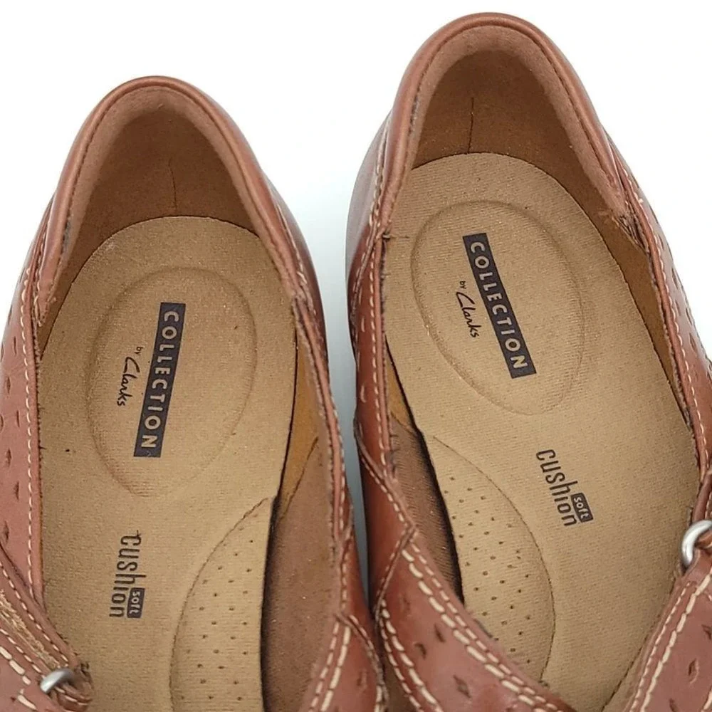 Clarks Collection Shoes Size 10 Ashland Spin Q Cushion Comfort Shoe Womens   - Picture 11 of 12